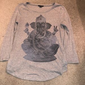 Lucky Brand shirt w/Ganesh